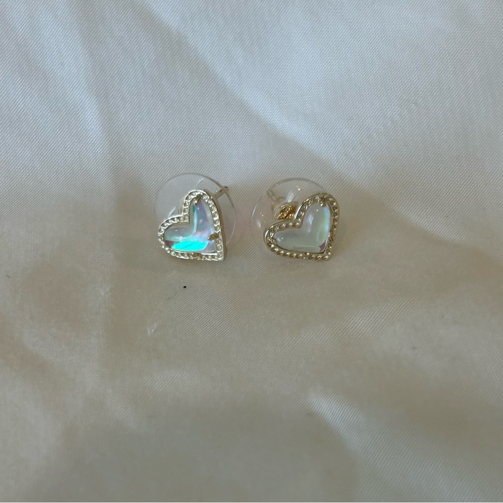 Kendra Scott opal heart earrings Earrings